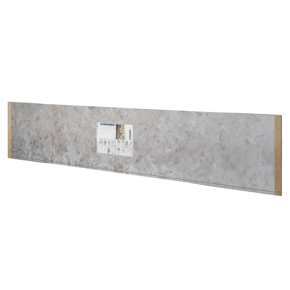 Столешница Раффиа 300x60x2 см искусственный камень цвет бежевый 83729622 STLM-2063994 Santreyd - Вид №7