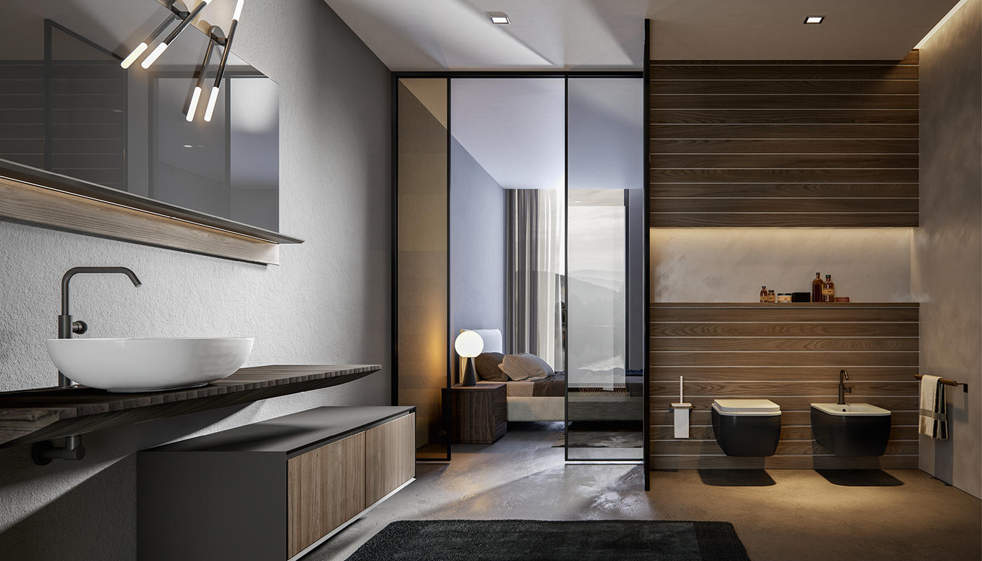 ED-ST03 Edone сантехника Bombo БАМБЛИБИ Подвесной, с настраиваемым корпусом  - Вид №1