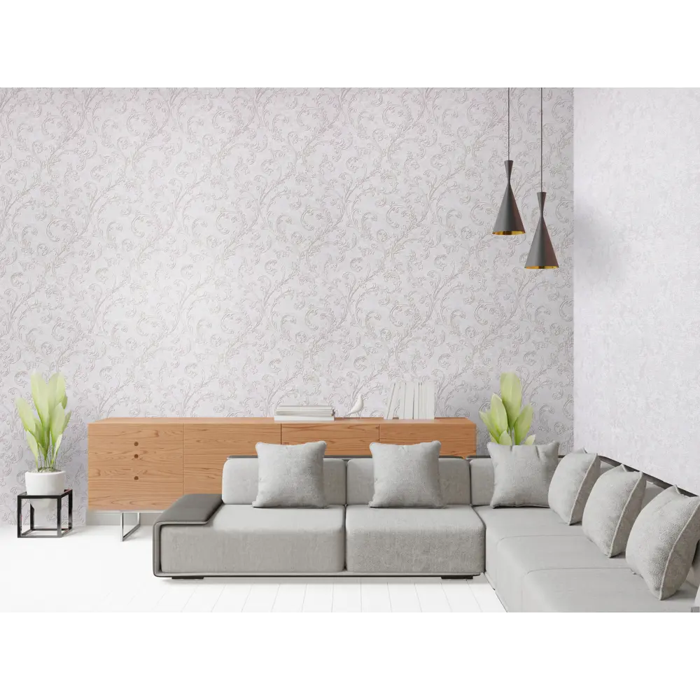 Обои флизелиновые Startdeco Магдалена серые 1.06 м 989332 STLM-2148614 - Вид №2