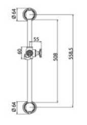 391586KO Душевая штанга Bandini Antico Santreyd - Вид №1