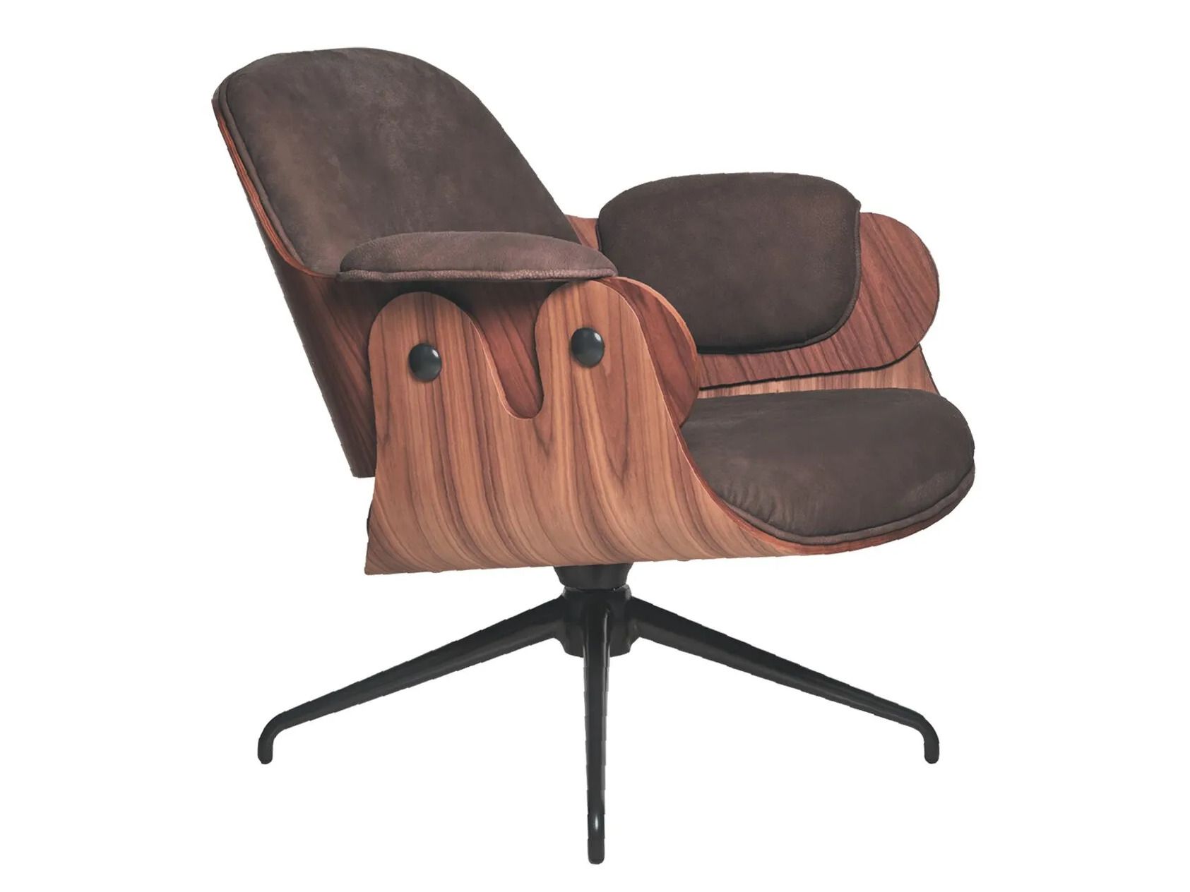 4-спицевое вращающееся кресло BD Barcelona LOW LOUNGER ARCH-00083161