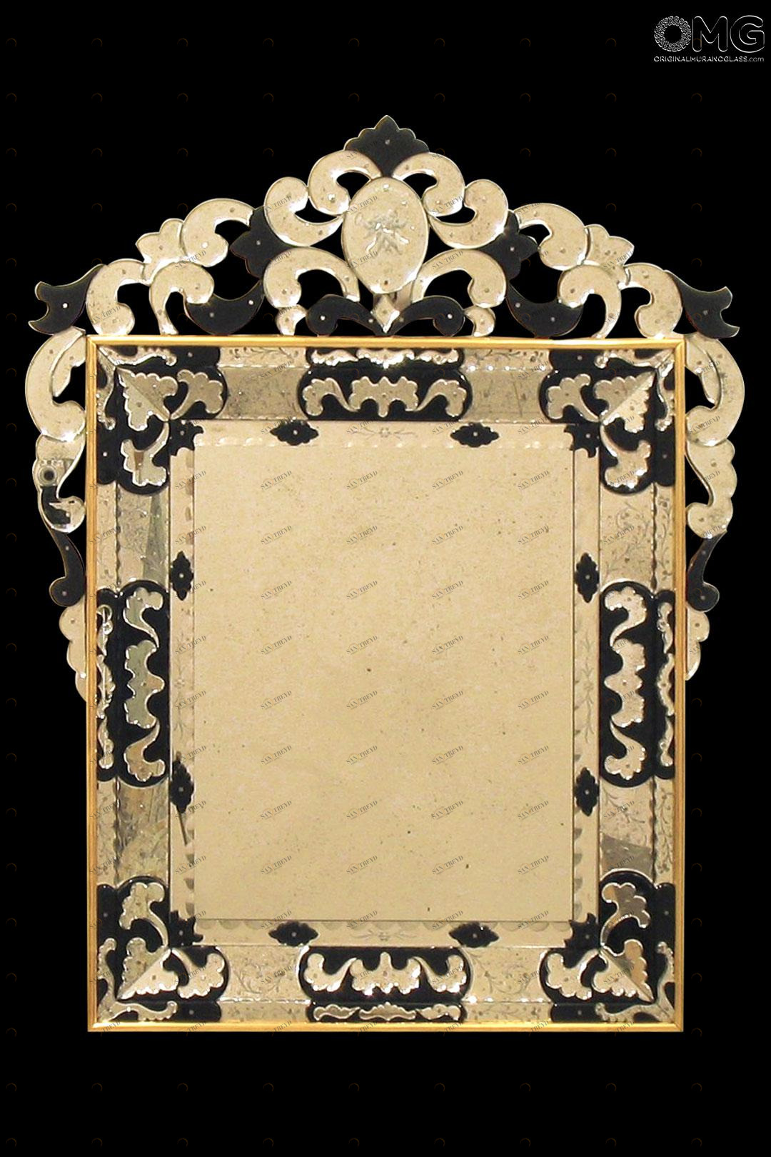 2099 ORIGINALMURANOGLASS Венецианское зеркало Savoia  см 