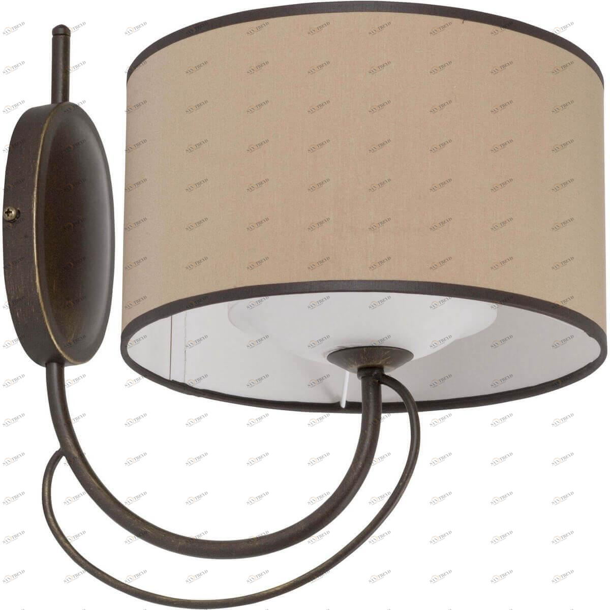 Бра настенное бежевое Nowodvorski Amara 4134 NOWODVORSKI AMARA COFFEE 00-3928309 Бежевый 