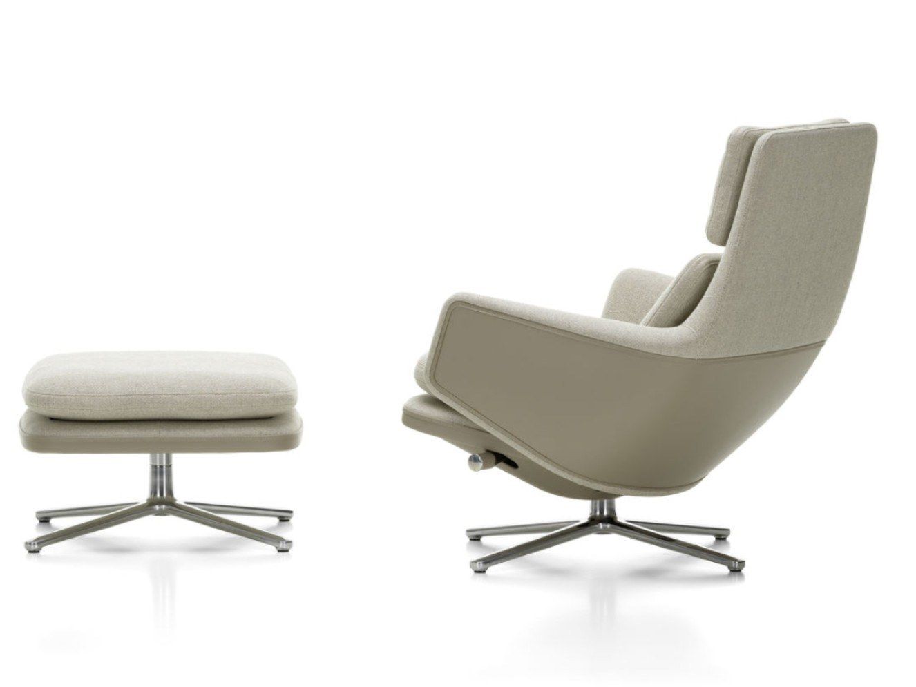 Ткань спиц кресло с подлокотниками VITRA Grand Relax ARCH-00109996 - Вид №6