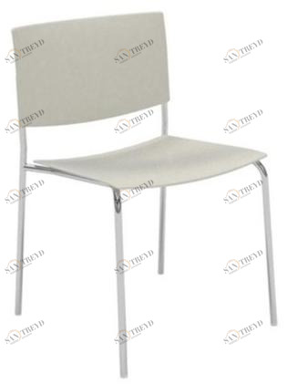 Andreu World Штабелируемый стул из технополимера с открытой спинкой Sit Si1200