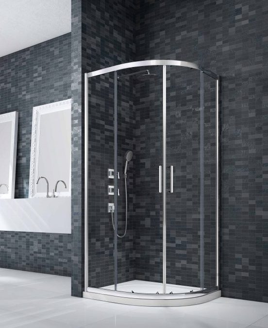Душевой уголок DWH02CH Merlyn Ionic Хромированный  - Вид №1