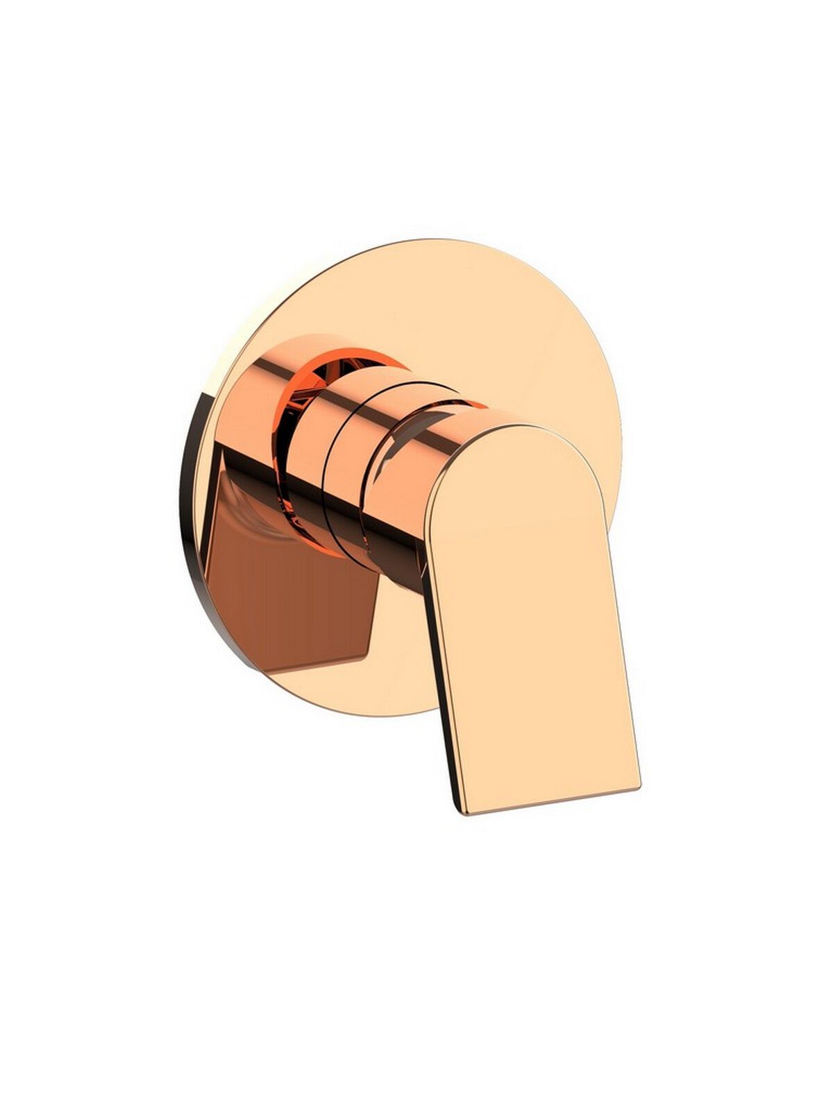 ABS встраиваемый однорычажный смеситель для душа с пластиной Rubinetterie Frattini отдельная эстетика ARCH-00133724 - Вид №7