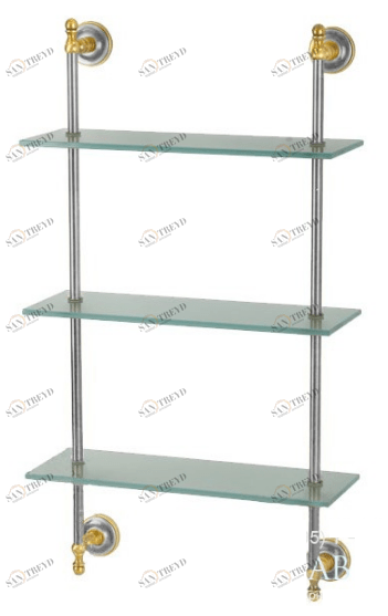 Витрина MIGLIORE Mirella ML.MRL-M089.CRDO - хром/золото 