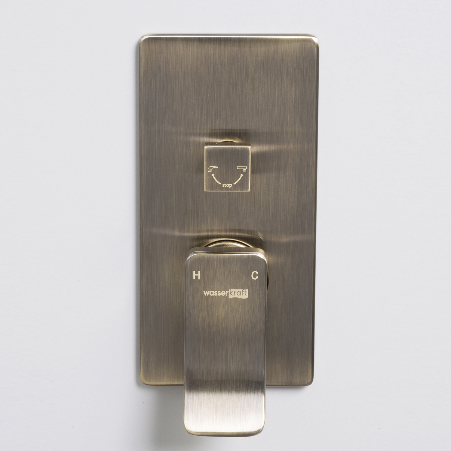 1641 Exter Смеситель для ванны и душа WasserKRAFT Exter 1600  - Вид №1