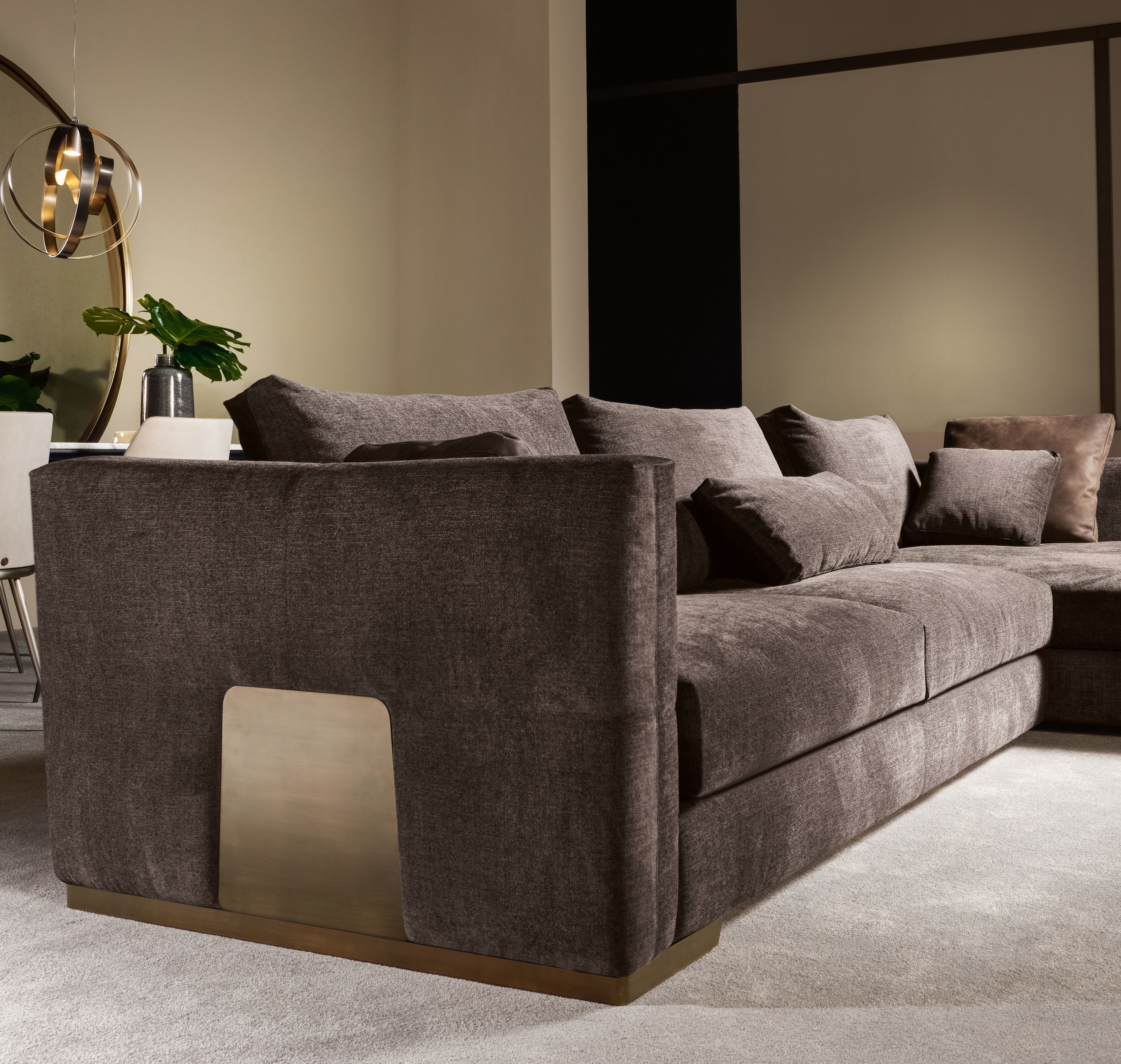 Угловой диван из ткани Cantori Montecarlo ARCH-00024421 - Вид №2