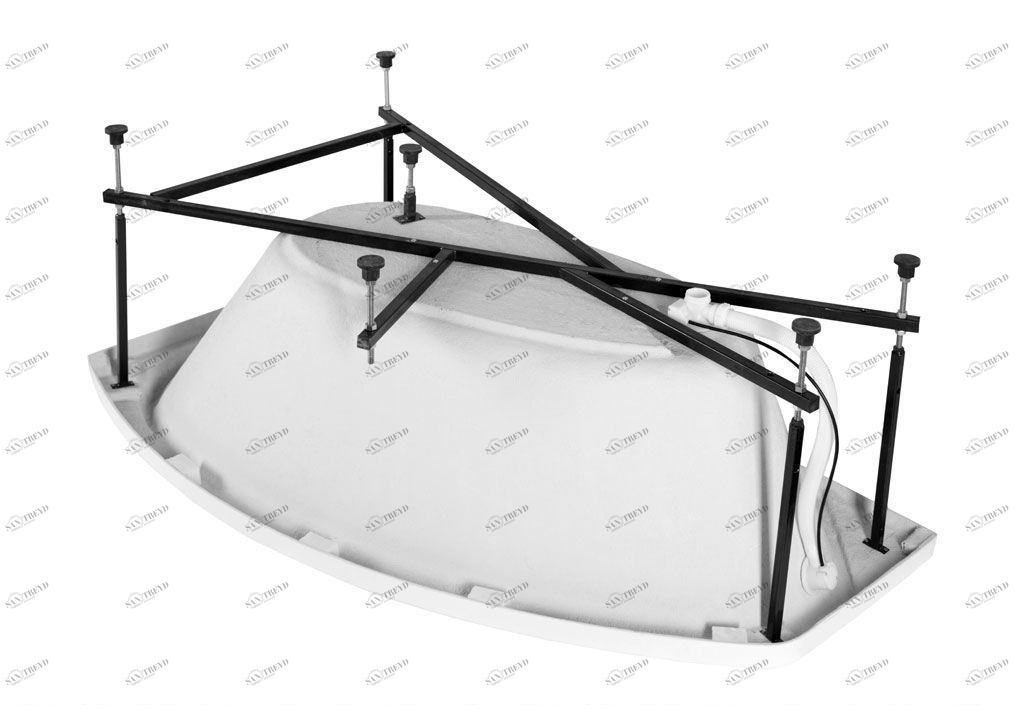 Каркас сварной для акриловой ванны Aquanet Sofia 170x100 R 00204042