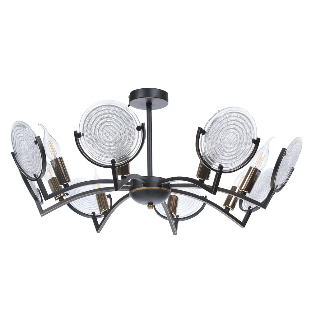 Люстра потолочная «Genry» 1275/8C, 8хE14х60 Вт, цвет кофе 81966677 STLM-2144055 JLIGHT 