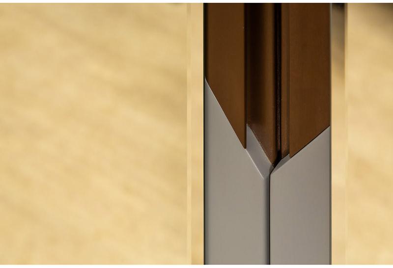 1414 Шкаф двухстворчатый с зеркалами Сканди Грей R-HOME 4009262h_Грей - Вид №5