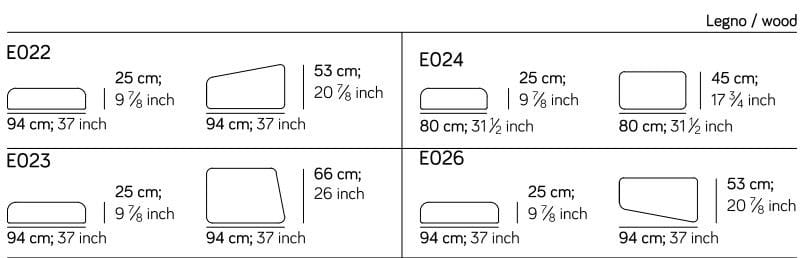 Деревянный журнальный столик Amura ARCH-00140194 - Вид №4