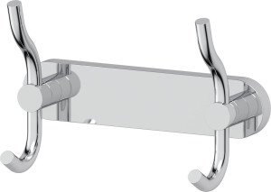 HAR 005 Планка с 2-мя крючками-вешалками 18 cm ARTWELLE Harmonie