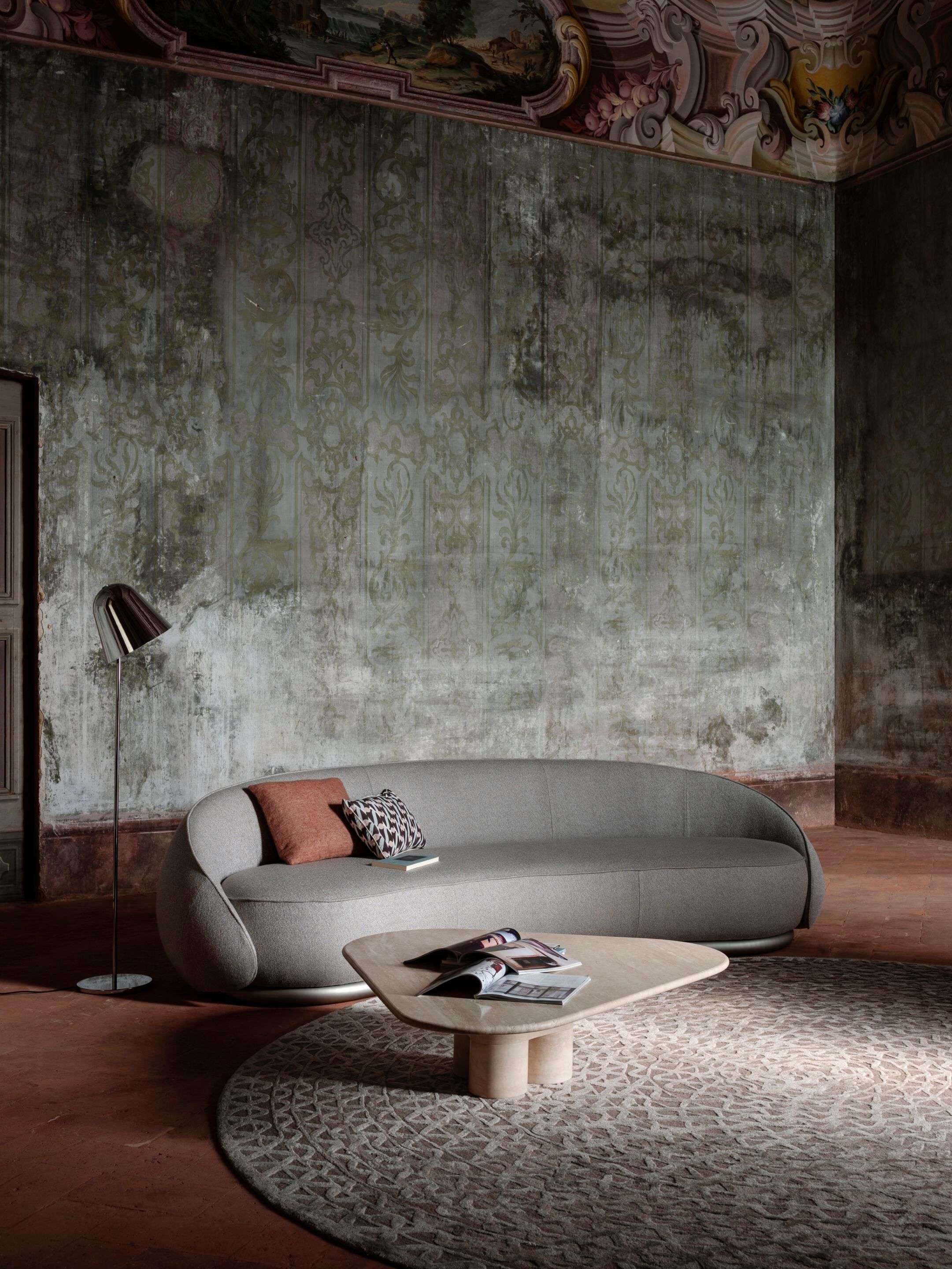 3-местный изогнутый диван GHIDINI1961 объятия ARCH-00115996 - Вид №5