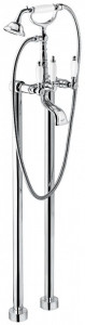 12161128CR Напольный смеситель Deco Ceramic с ручным душем для ванной, цвет хром