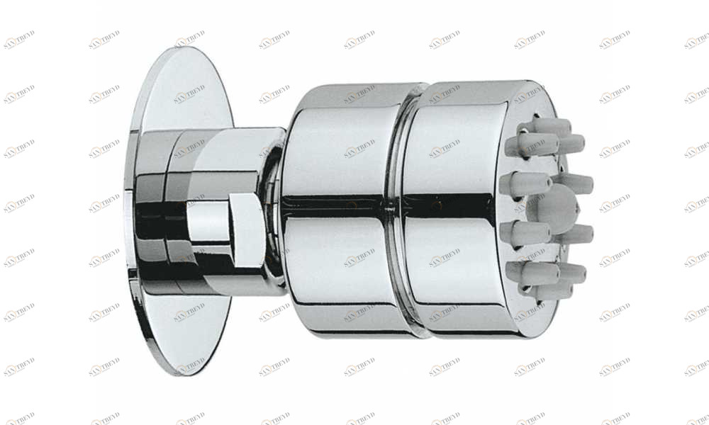 I00137 Потолочный & настенный душ Tondo-Gom Ø 34 mm BOSSINI 