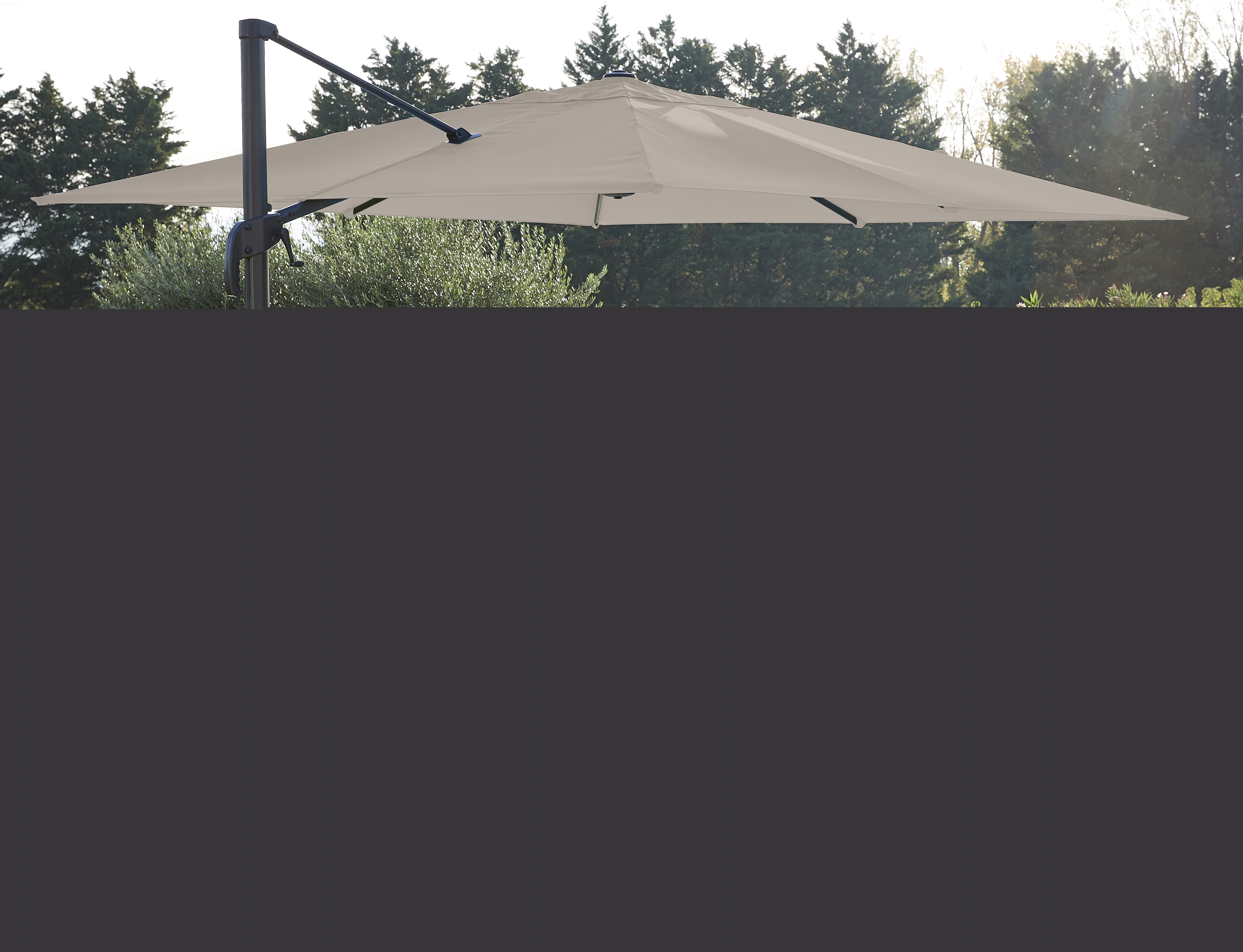 Naterial Aura — садовый зонт с регулируемым наклоном и вращением 360° 82232811 STLM-0022478 - Вид №17