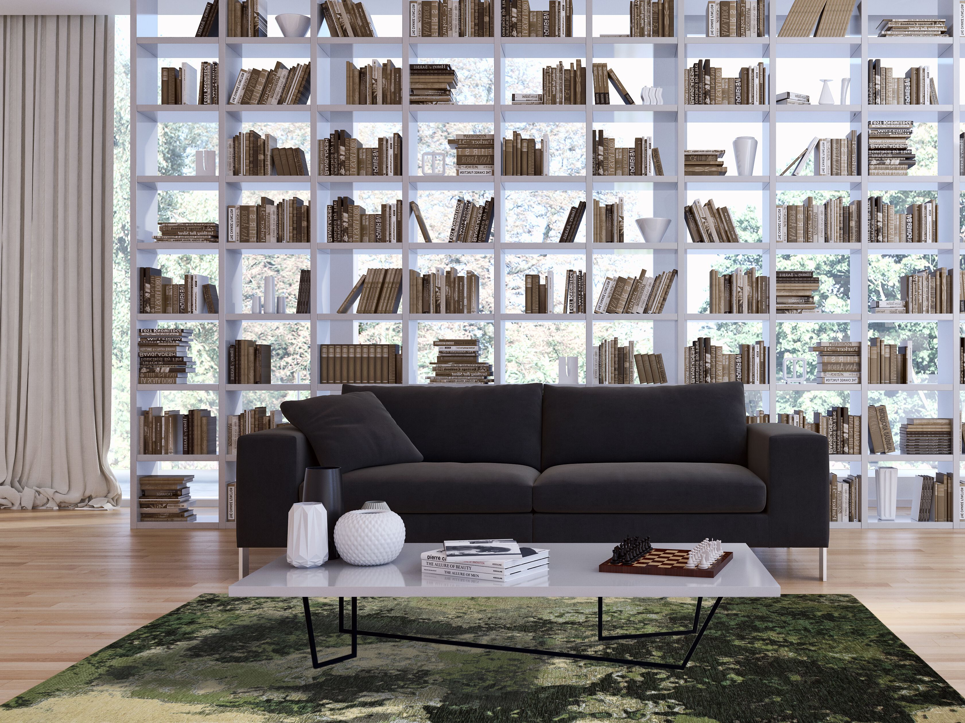 Прямоугольный ковер с рисунком Ademi Essential ARCH-00140566 - Вид №3