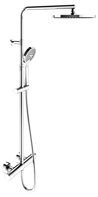 53926012321 Смеситель с термостатом и верхней душевой насадкой KEUCO Plan blue - Вид №1