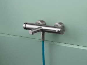 Однорычажный смеситель для ванны из нержавеющей стали