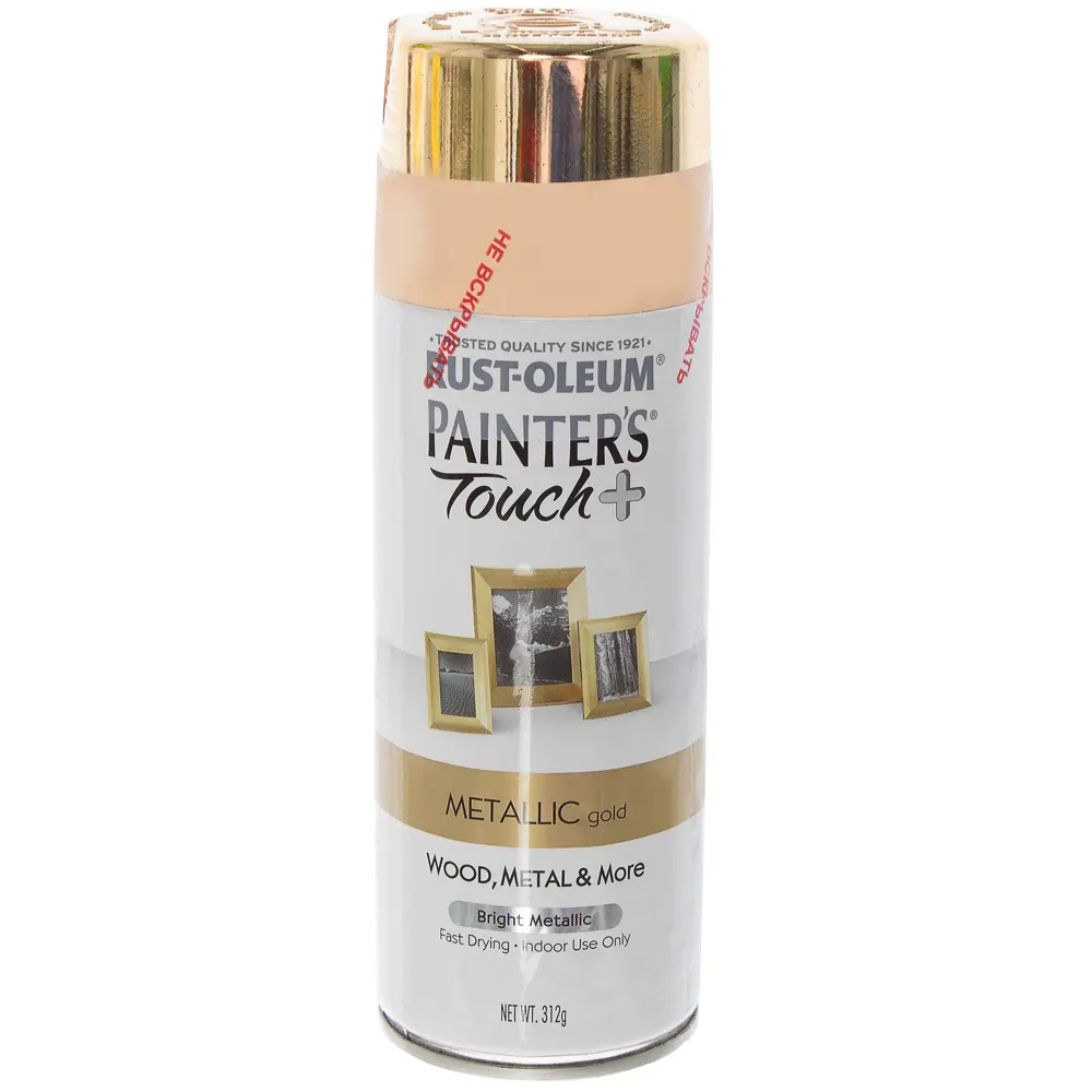 Краска аэрозольная PTouch цвет золотой 0.34 кг 18646766 STLM-2035895 RUST-OLEUM 