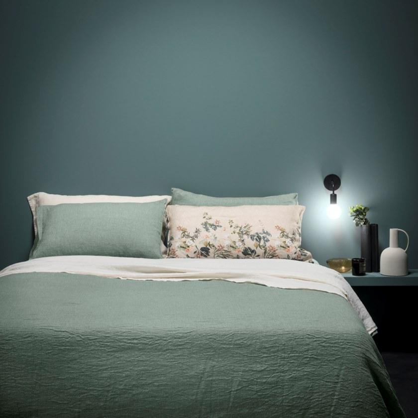 LA FABBRICA DEL LINO Однотонная наволочка Basic sun-id-1349862 - Вид №1