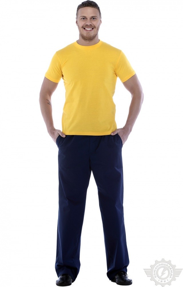 4958146 Футболка желтая  Одежда для официантов  размер M (46-48) Спецодежда  - Вид №8