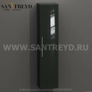 MDC160 Высокий шкаф с двумя створками 160 см серый Globo 4ALL Италия