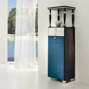 Rozzoni Комод кожаный с распашными дверцами Capri