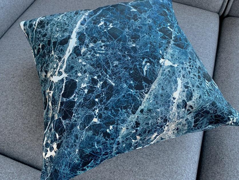 Koziel Квадратная подушка из полиэстера Marbles 9999-95 - Вид №2