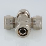 VTm.341.N.261626 Фитинг обжимной – крестовина Valtec 26 х 16 х 26 х 16 мм  - Вид №4