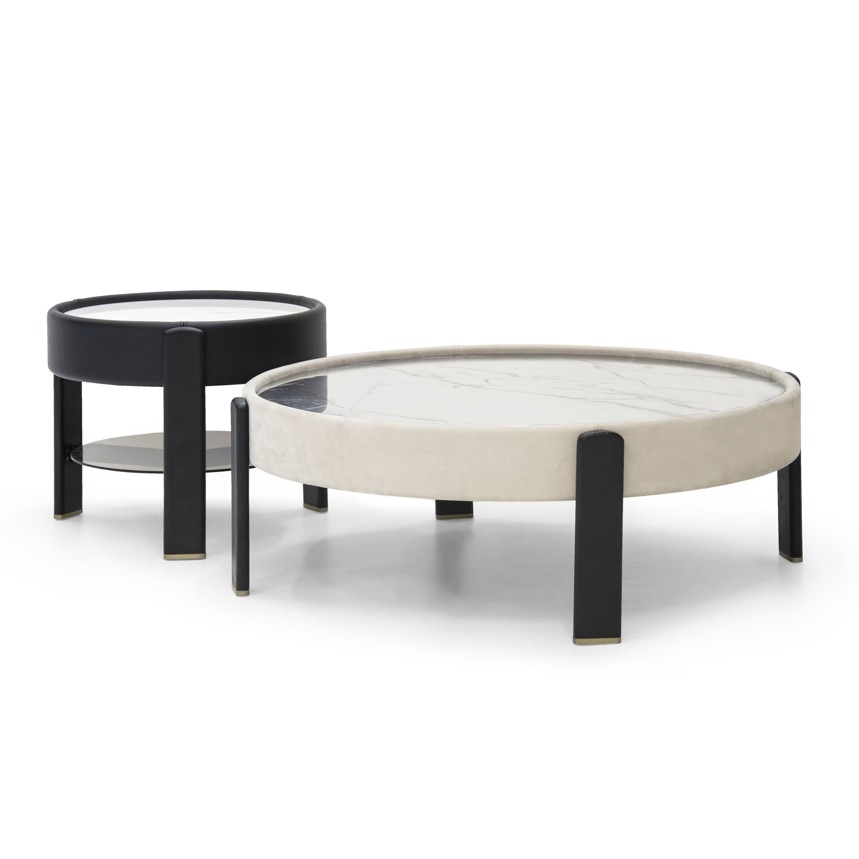 Мраморный низкий круглый журнальный столик Formitalia KEAN ARCH-00044657 - Вид №4