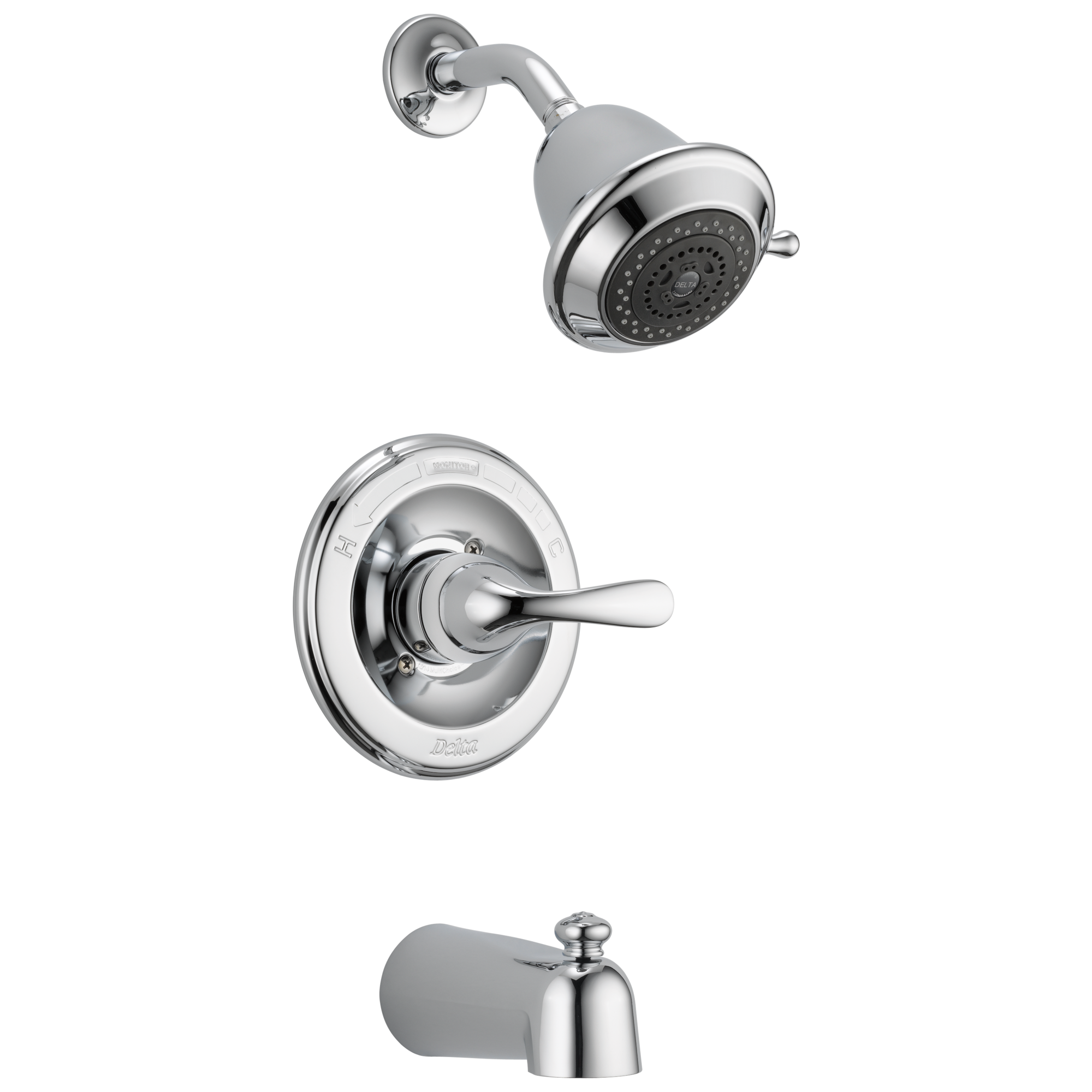 T13420-SHCCER Панель Monitor® 13 Series для ванны и душа Delta Faucet Classic Хром