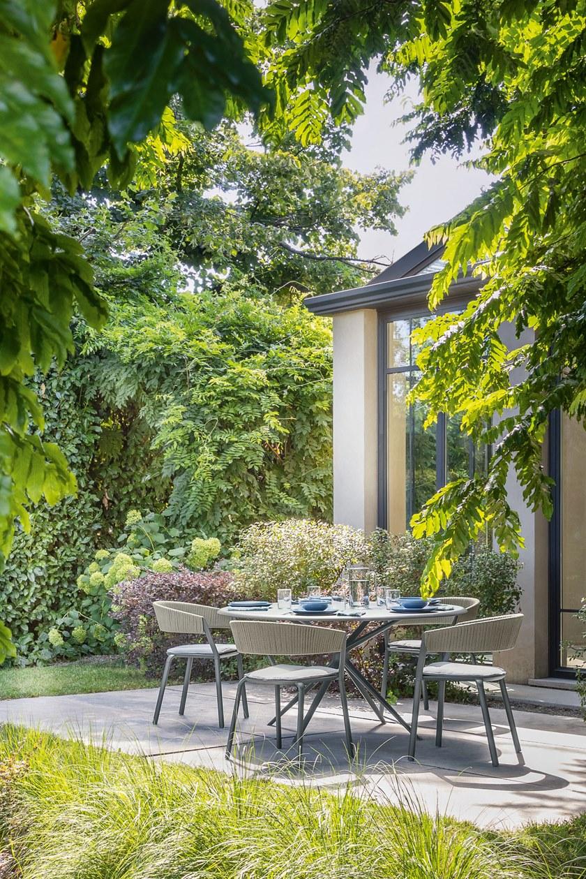 FAST Садовый стул из алюминия и ткани с подлокотниками Ria 7601 - 7602 - Вид №11