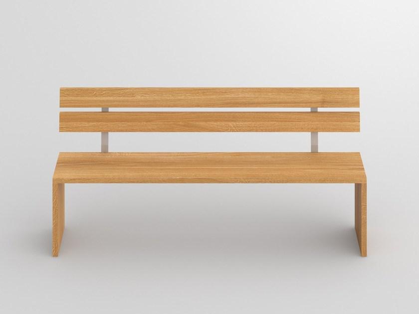 Vitamin Design Скамья из массива дерева со спинкой Mena sun-id-1409367 - Вид №6