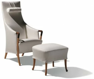 Giorgetti Кресло из ткани с подголовником Progetti