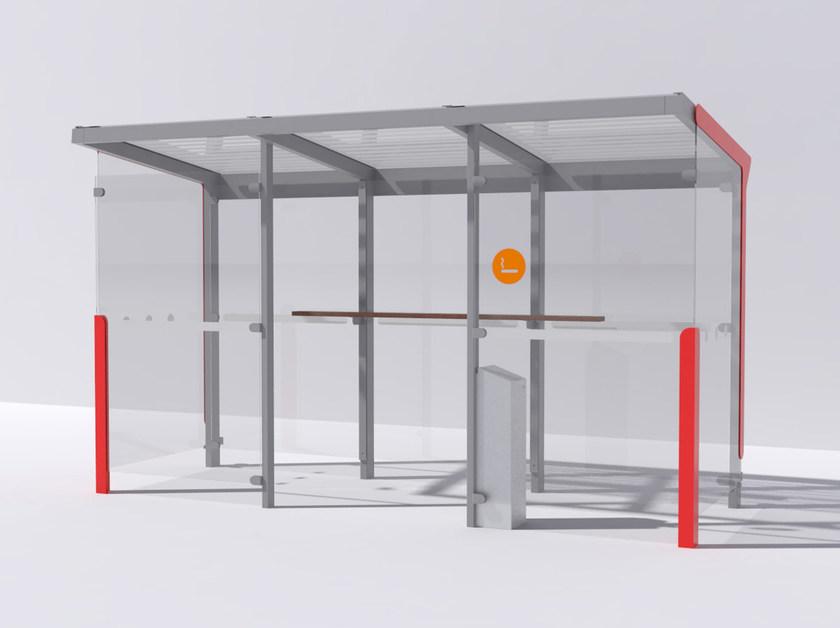 mmcité1 Навес из оцинкованной стали для курящих Aureo sun-id-1418109 - Вид №2