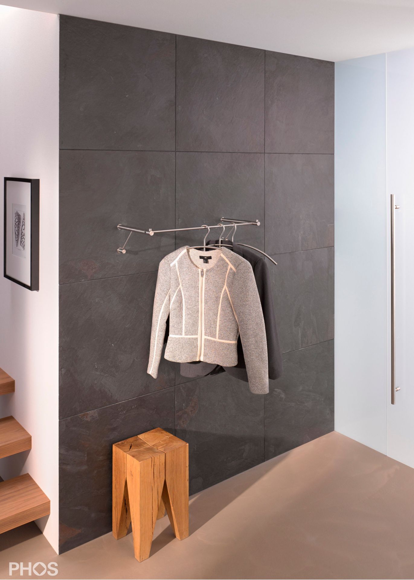 G3-600 Настенный шкаф с платяной штангой - ширина 60 см. PHOS  - Вид №1