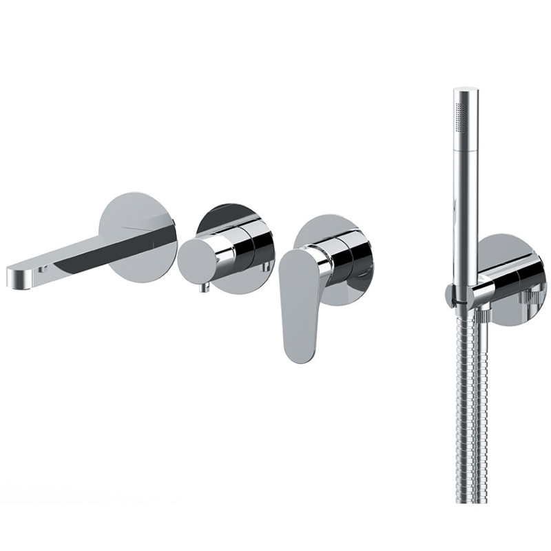 OM710D2P Душевой набор DANIEL RUBINETTERIE Omega