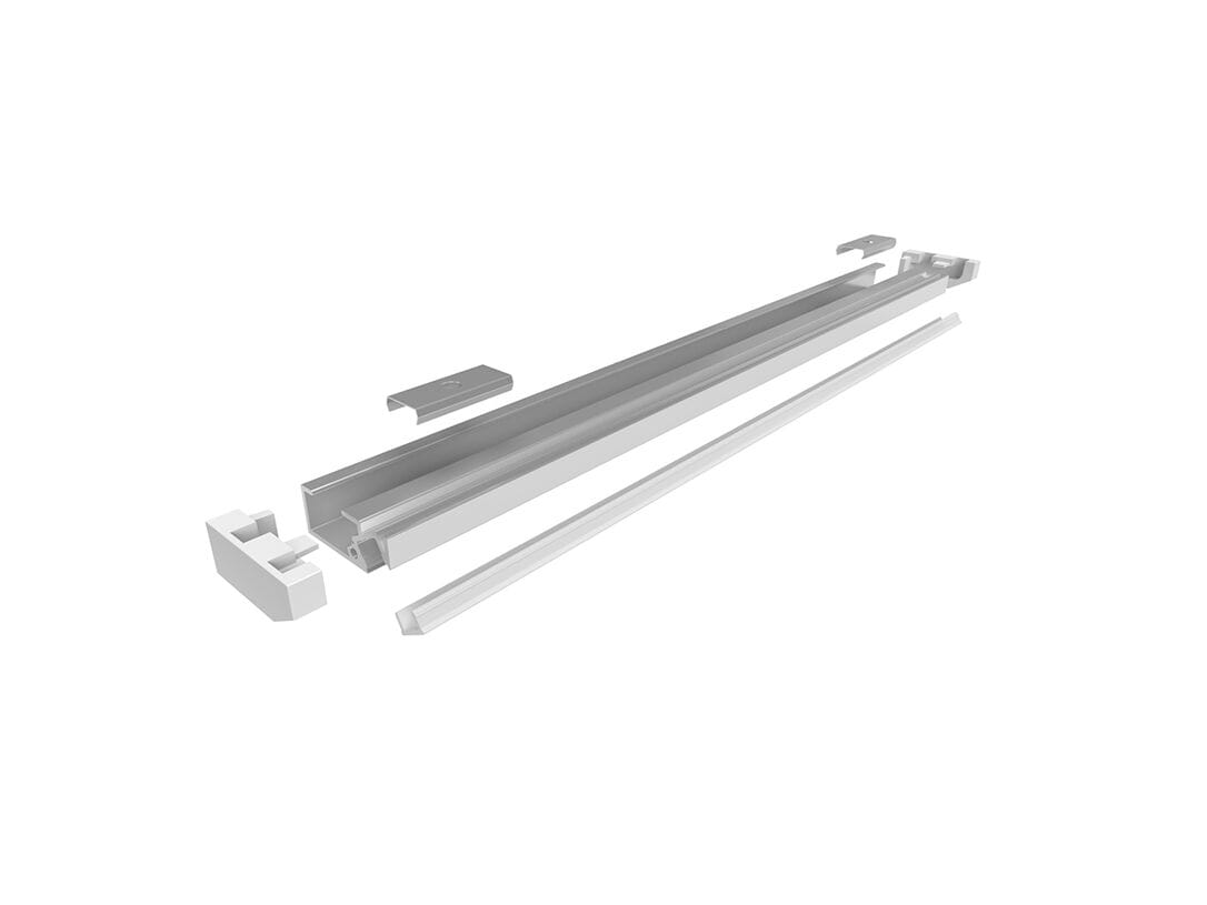 Наружный светодиодный профиль для настенного шкафа и основания Metalarredo RYA ARCH-00022693 - Вид №1