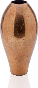 10610367 IVV Ваза IVV "Капли" 38см  (медная) Стекло