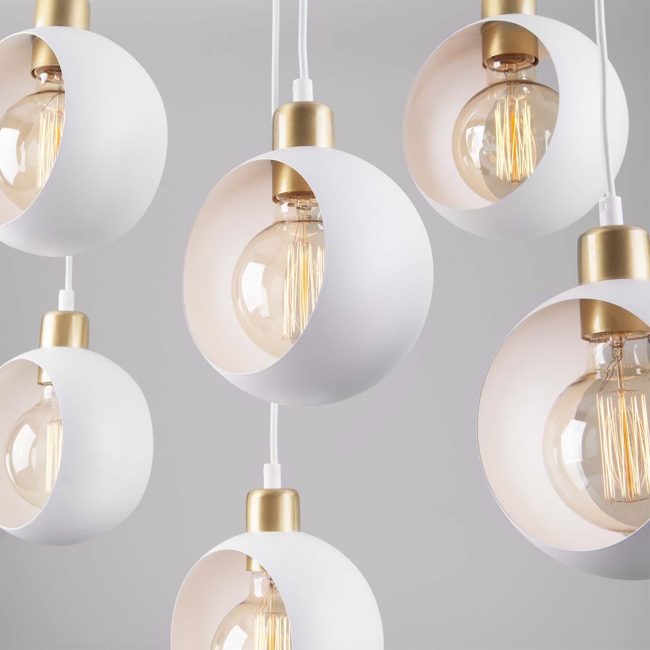 Подвесной светильник белый Cyklop 2746 TK LIGHTING ДИЗАЙНЕРСКИЕ, CYKLOP 00-3890268 Белый  - Вид №2