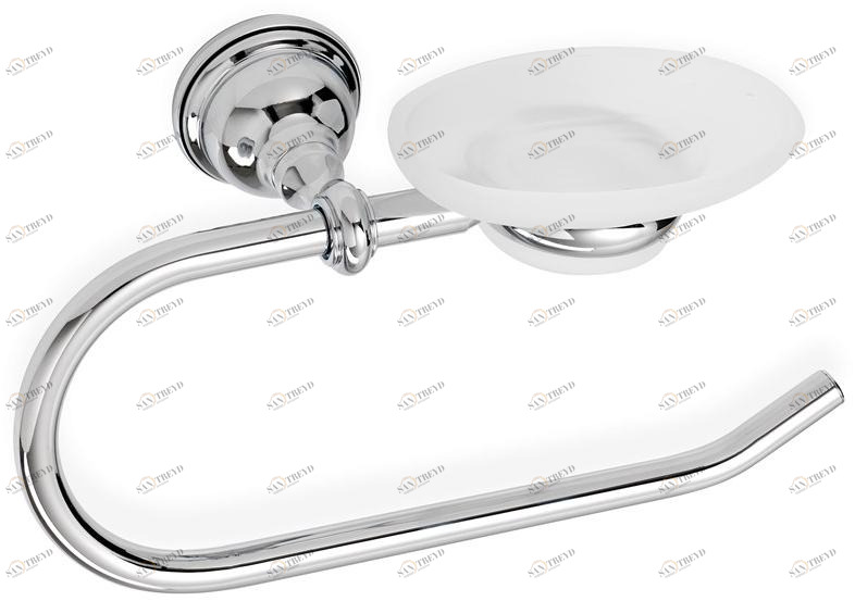 Stilhaus Мыльница / полотенцедержатель из хромированной латуни Elite El079 Stil Haus