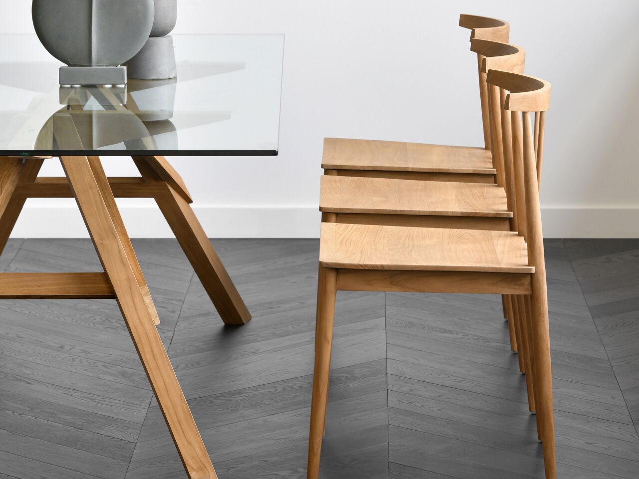 Стул из массива дерева Air Division ARCH-00114619 - Вид №4