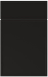 Фасады для кухни Модерн Фрезеровка «Модена» Черный грифельный №300