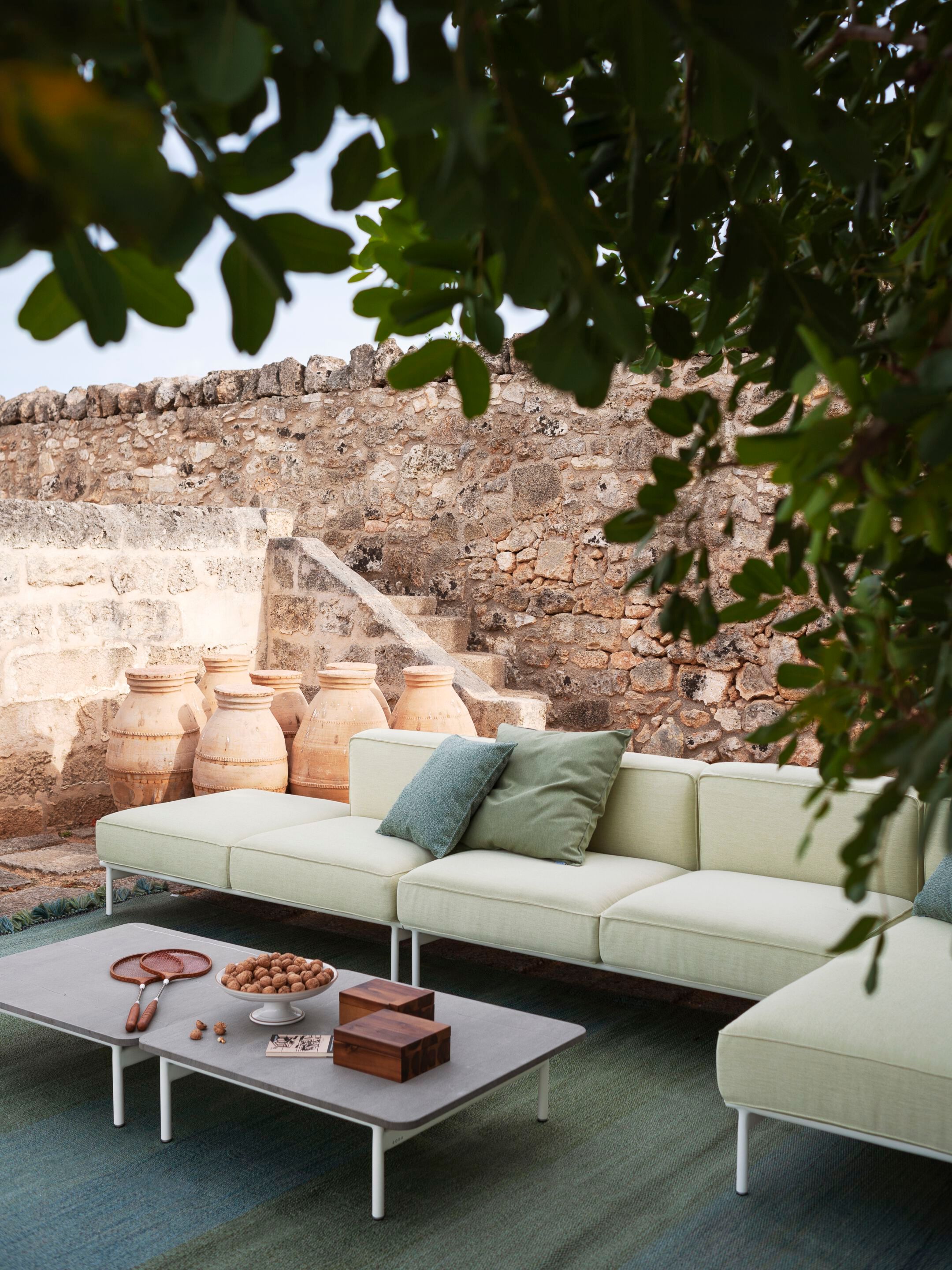 3-местный тканевый садовый диван RODA Extendo ARCH-00148131 - Вид №20