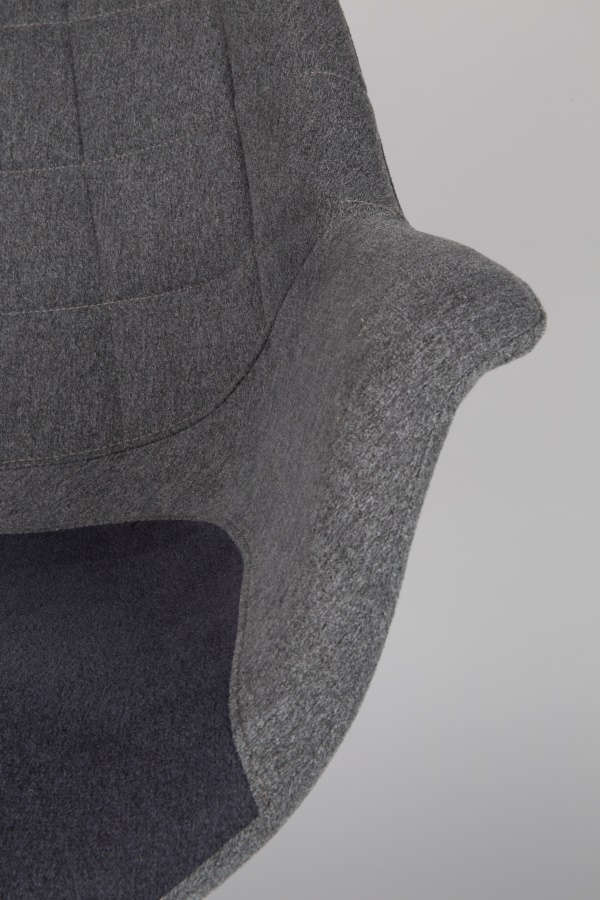 Кресло Doulton серое Zuiver 1200112 - Вид №13