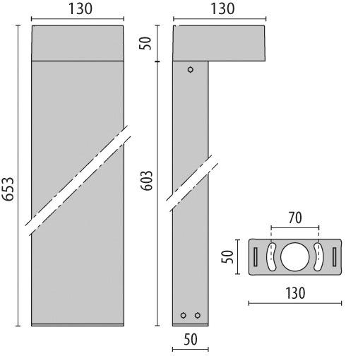 PERFORMANCE iN LIGHTING Светодиодный столб Mimik sun-id-1450219 - Вид №5